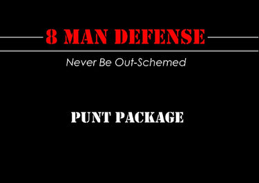 8 Man Football Punt Package